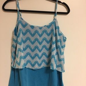 Chevron tank top